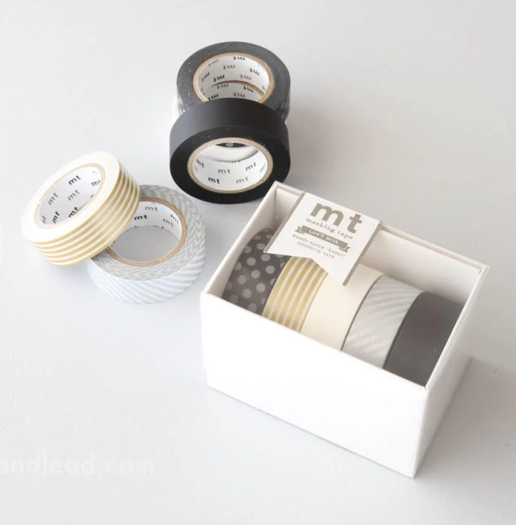 MT Neutrals Washi Tape - Set of 5 – The Paper + Craft Pantry
